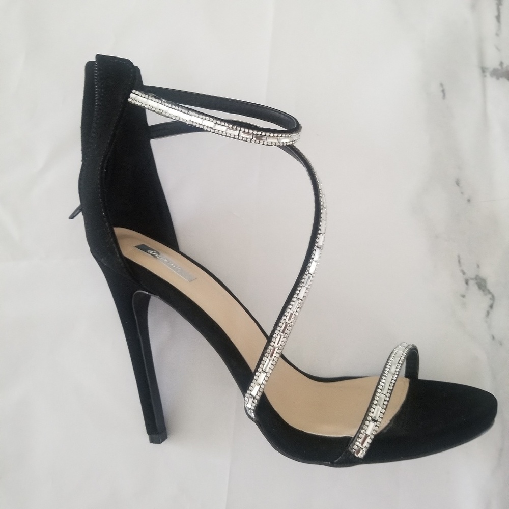 Open toe heels *never worn*